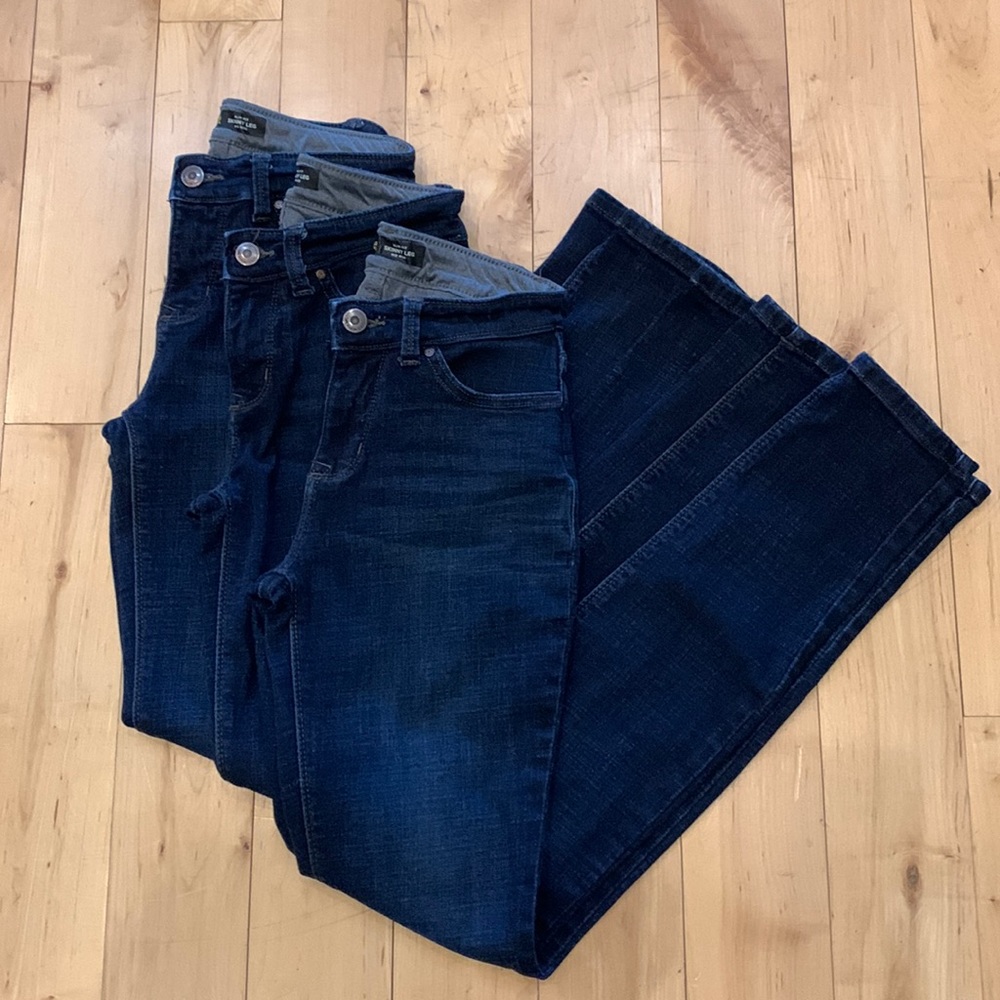 BUNDLE Lee Jeans Dream Soft Slim Fit Skinny Leg Jean (Lot of 3)